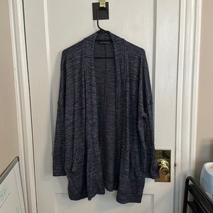 Blue Abercrombie & Fitch Cardigan w/ Pockets